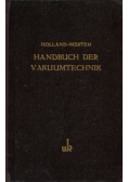 Handbuch der Vakuumtechnik