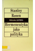 Hermeneutyka jako polityka