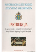 Instrukcja o zachowaniu i unikaniu pewnych rzeczy