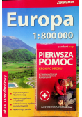 Atlas samochodowy Europa 1 800 000 plus pierwsza pomoc
