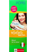 Fiszki 1000 słów Włoski na co dzień