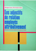 Les adjectifs de relation employes attributivement