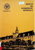 Reakcje na rozbieżność informacji