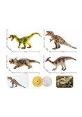 Dinozaury vinylowe z dźwiękiem mix