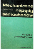 Mechaniczne napędy samochodów. Skrzynki przekładniowe
