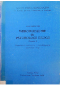 Wprowadzenie do psychologii religii Część 2