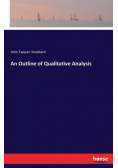 An Outline of Qualitative Analysis
