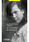 Trzy wagony bydlęce