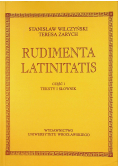 Rudimenta Latinitatis Część I