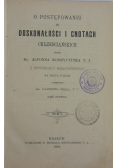 O postępowaniu w doskonałości i cnotach chrześcijańskich, 1894 r.