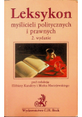 Leksykon myślicieli politycznych i prawnych