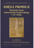 Księga promocji Wydziału Sztuk Uniwersytetu Krakowskiego z XV wieku