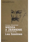 Wiedza a zbawienie Studium myśli Lwa Szestowa