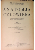Anatomja człowieka Tom 1 1924 r.