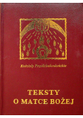 Kościoły Przedchalcedońskie Teksty o Matce Bożej