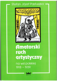 Amatorski ruch artystyczny na wsi polskiej 1918 1939