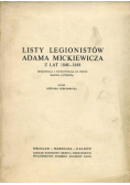 Listy Legionistów Adama Mickiewicza z lat 1848 - 1849