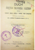 Duch świętego Franciszka Salezego 1900 r.