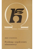 Problemy współczesnej administracji