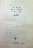 Słownik mechaniczny angielsko polski