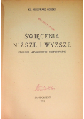 Święcenia niższe i wyższe