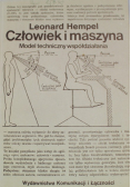 Człowiek i maszyna model techniczny współdziałania