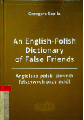 An English Polish Dictionary of False Friends