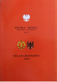 Polska Niemcy Dokumenty i materiały Tom I Układ grudniowy 1970