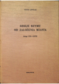 Dzieje Rzymu od założenia miasta Księgi XXI XXVII