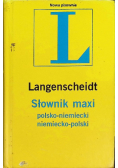Słownik maxi polsko - niemiecki niemiecko  - polski