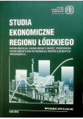 Studia ekonomiczne regionu łódzkiego wydanie specjalne
