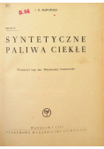 Syntetyczne paliwa ciekłe