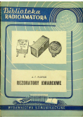 Rezonatory kwarcowe
