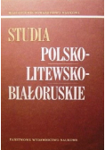 Studia polsko litewsko białoruskie