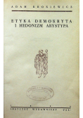 Etyka demokrata i hedonizm Arystypa