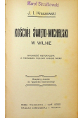 Kościół Święto Michalski w Wilnie 1908 r.