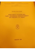 Dokument i kancelaria sądu ziemskiego krakowskiego do połowy XV wieku