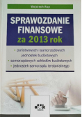 Sprawozdanie finansowe za 2013 rok