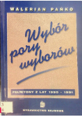 Wybór pary wyborów