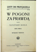 W pogoni za prawdą 1912 r.