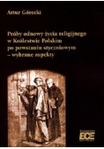 Próby odnowy życia religijnego w królestwie Polskim po powstaniu styczniowym