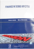 Finanse w dobie kryzysu, Tom 18