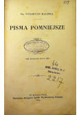 Pisma pomniejsze 1894 r.
