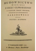 Budownictwo wieyskie z cegły glino - suszoney