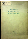 Zadania z mechaniki kwantowej