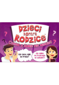 Dzieci kontra Rodzice Czego o sobie nie wiecie? Gry planszowe Rodzinne
