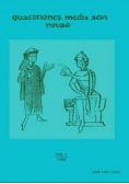 Quaestiones medii aevi novae