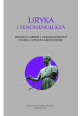 Liryka i fenomenologia