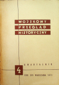 Wojskowy przegląd historyczny rok XVI nr 4