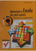Matematyka w Excelu dla szkół  średnich